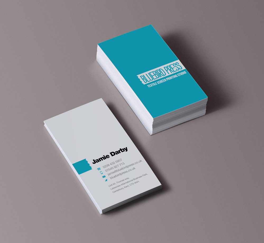 Bluebird Press Business Cards