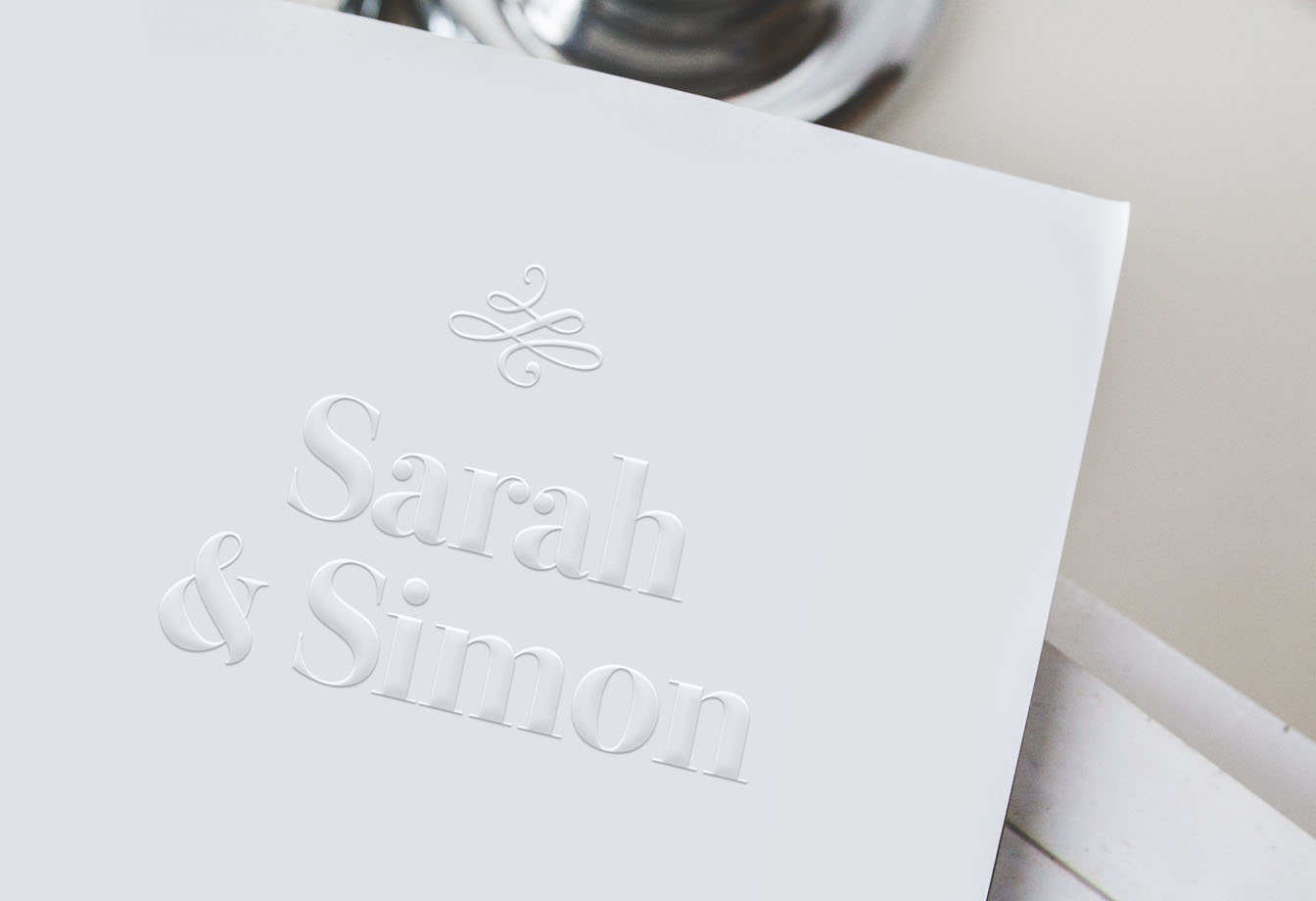 Sarah & Simon Wedding Invite